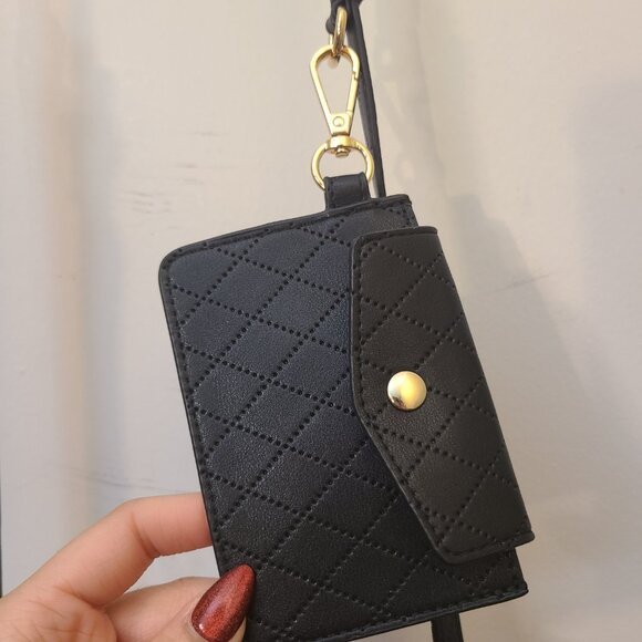 Call It Spring black quilted purse - Picture 6 of 6